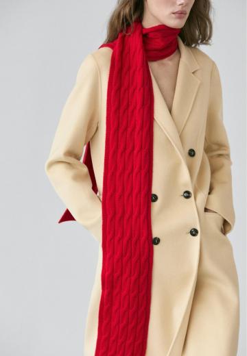 Шерстяное пальто