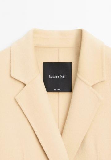 Шерстяное пальто