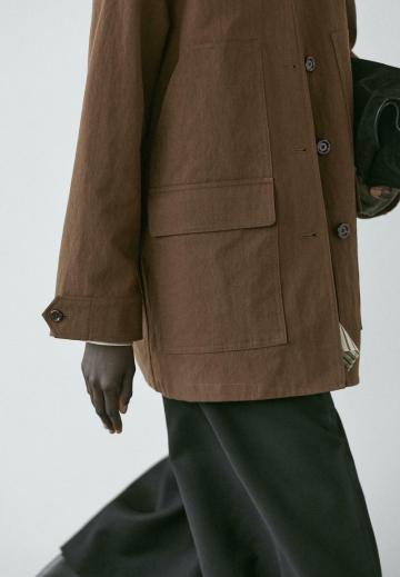 Короткое пальто