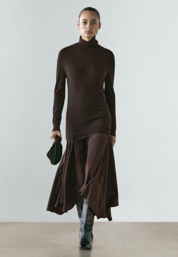 Вязаное платье