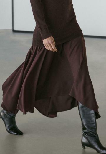 Вязаное платье