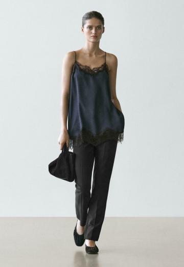 Топ на бретельках