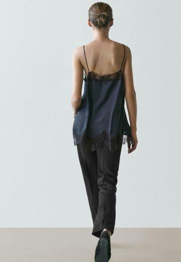 Топ на бретельках