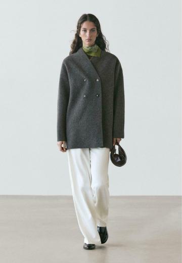 Шерстяное пальто
