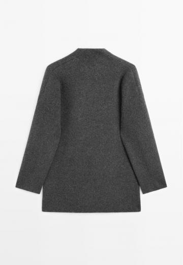 Шерстяное пальто