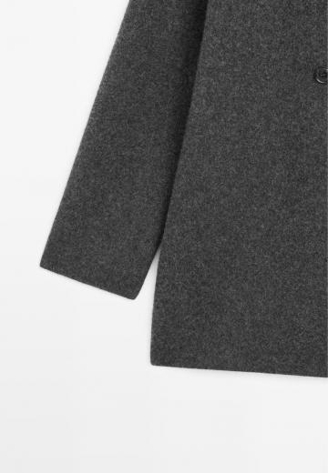 Шерстяное пальто