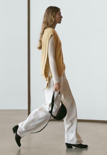 Длинный пуловер