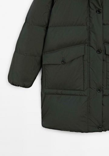 Пуховое пальто