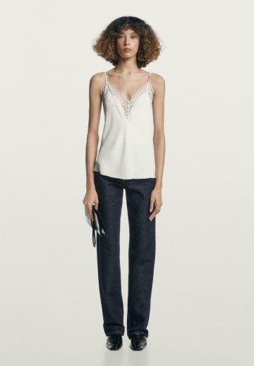 Топ на бретельках