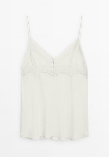 Топ на бретельках