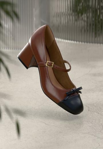 Туфли с ремешком