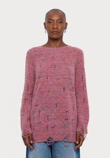 Длинный пуловер