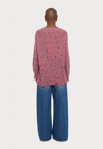 Длинный пуловер