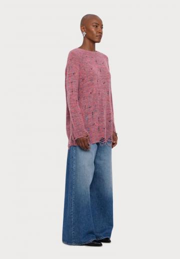 Длинный пуловер