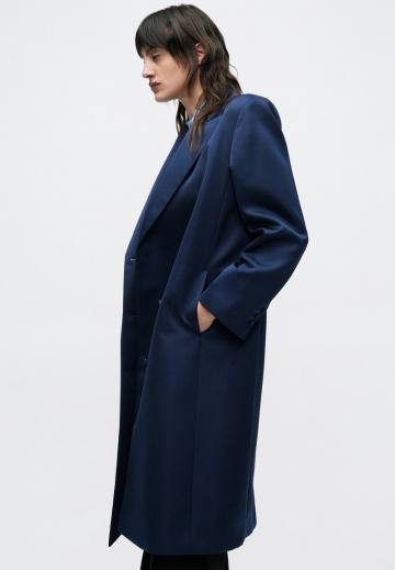 Шерстяное пальто
