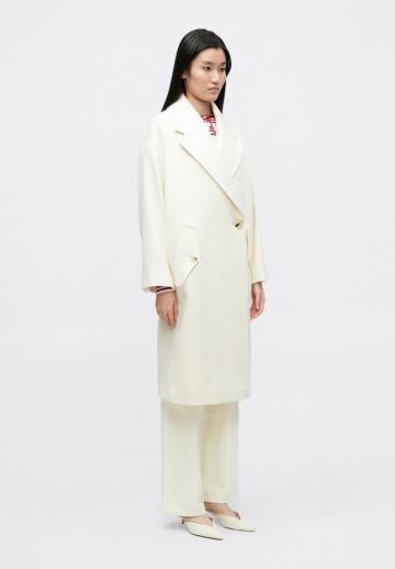 Шерстяное пальто