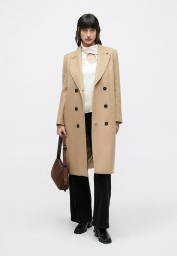 Шерстяное пальто