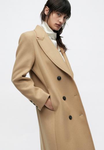 Шерстяное пальто