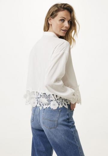 Кружевная блузка