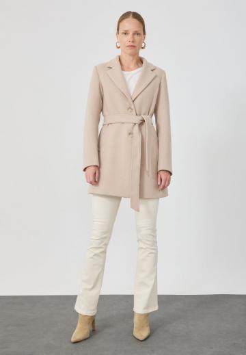 Шерстяное пальто