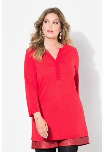 Длинная блузка