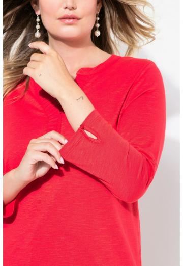 Длинная блузка