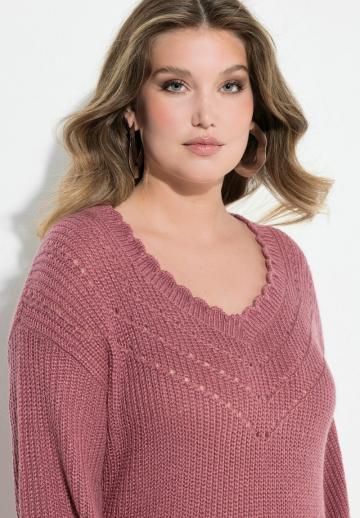 Длинный пуловер