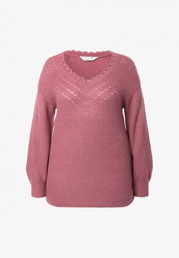 Длинный пуловер