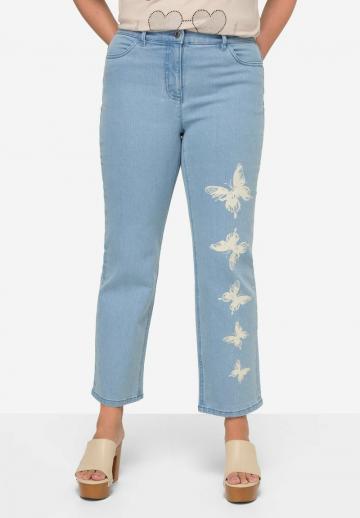 Прямые джинсы