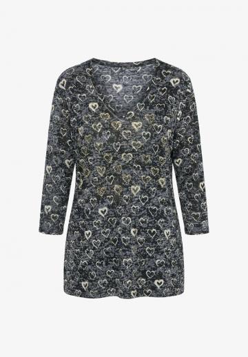 Майка с рукавом три четверти