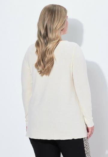 Длинный пуловер