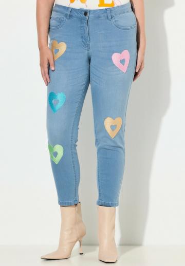 Короткие джинсы