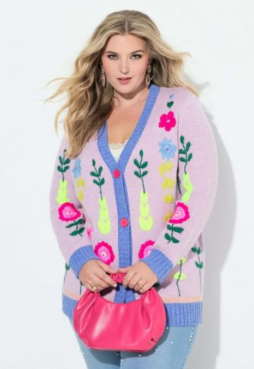 Длинный кардиган