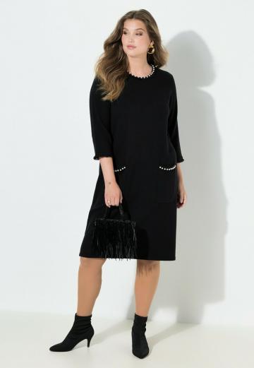 Вязаное платье