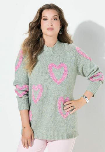 Длинный пуловер