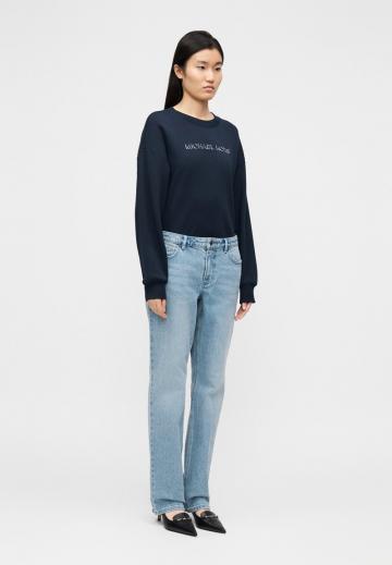 Прямые джинсы