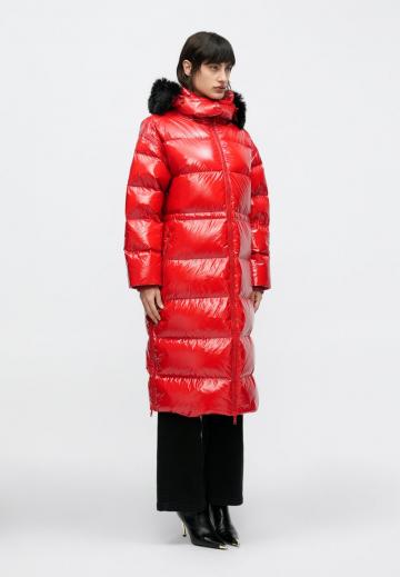 Пуховое пальто