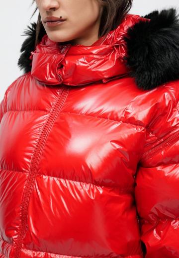 Пуховое пальто