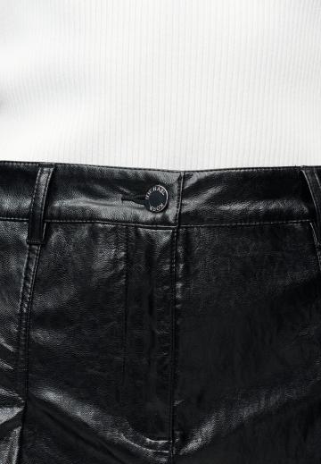 Кожаная юбка