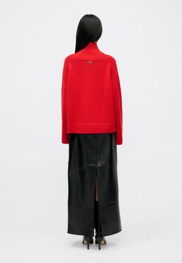 Длинный пуловер