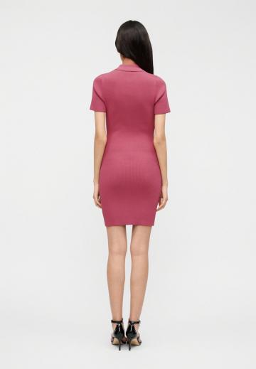 Вязаное платье