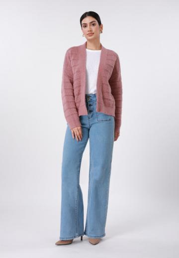 Вязаный жилет