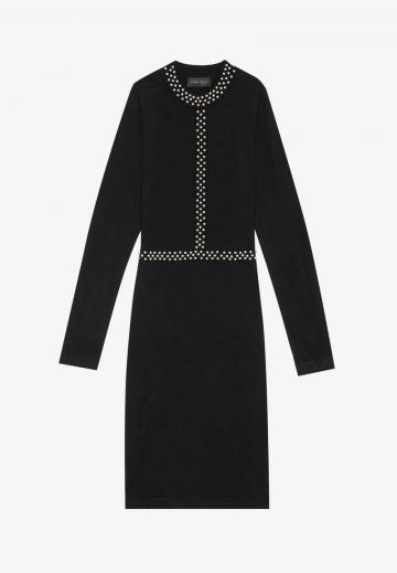 Вязаное платье