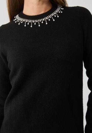 Вязаное платье