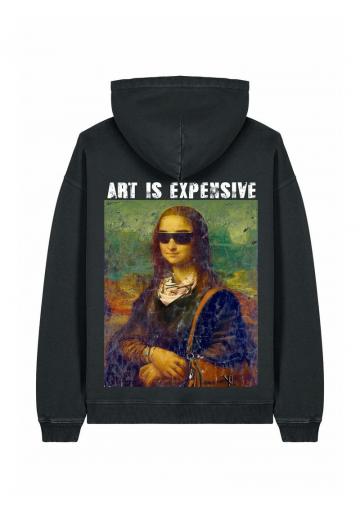 Пуловер с капюшоном