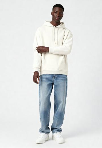 Пуловер с капюшоном