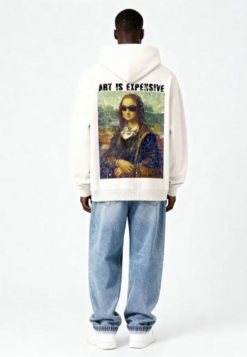 Пуловер с капюшоном