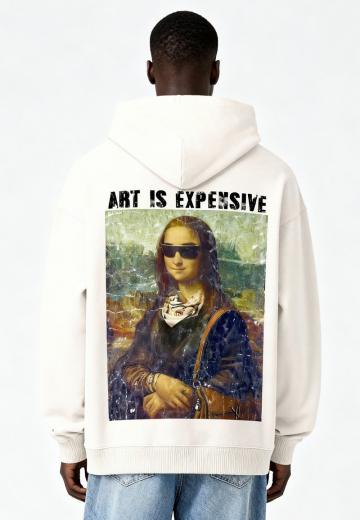 Пуловер с капюшоном