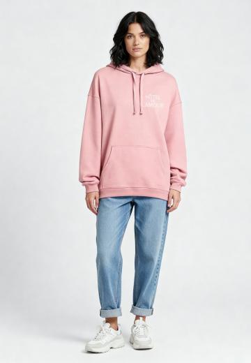 Пуловер с капюшоном