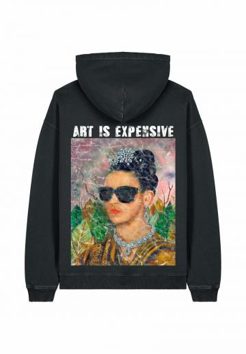 Пуловер с капюшоном